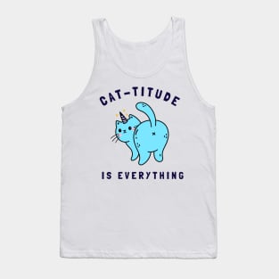 cat-titude is everything Tank Top